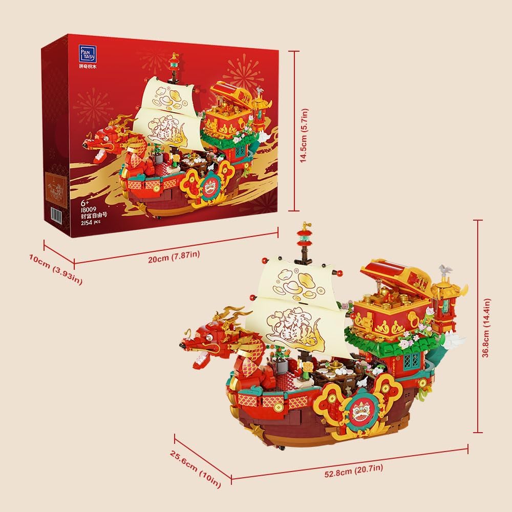 PANTASY® Nave Dragone Della Fortuna