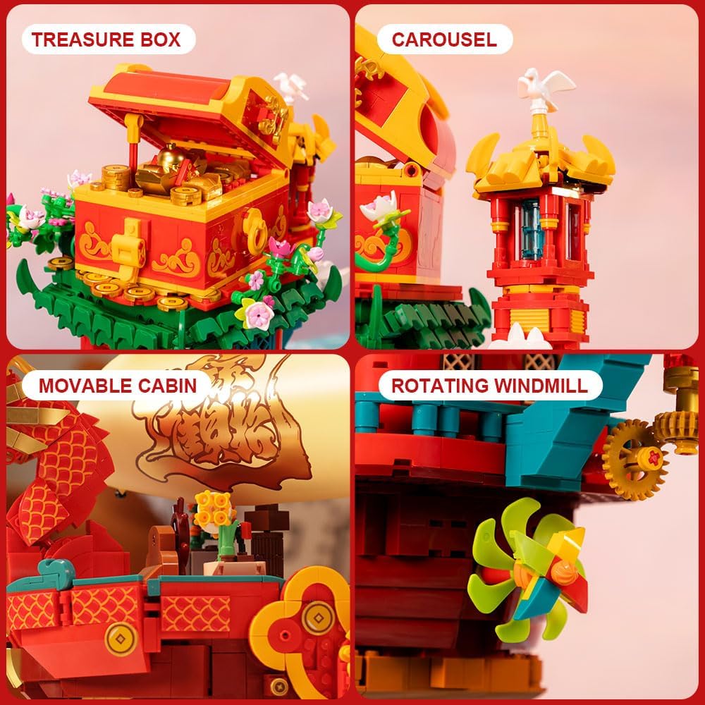 PANTASY® Nave Dragone Della Fortuna