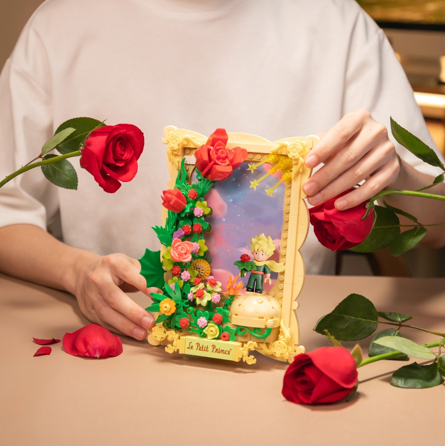 PANTASY® Le Petit Prince • La Rosa (Ritratto 3D)