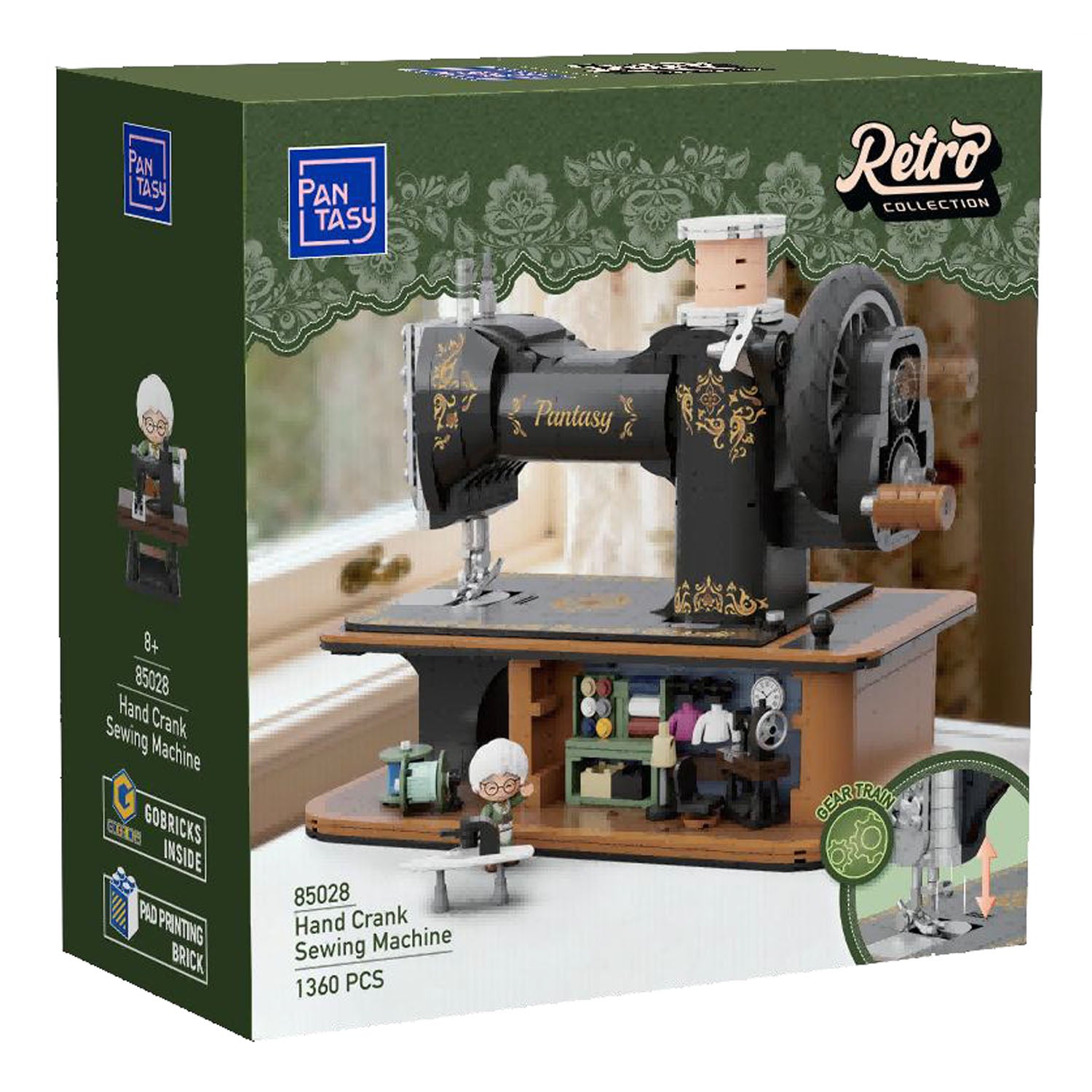 PANTASY® Macchina da Cucire a Manovella