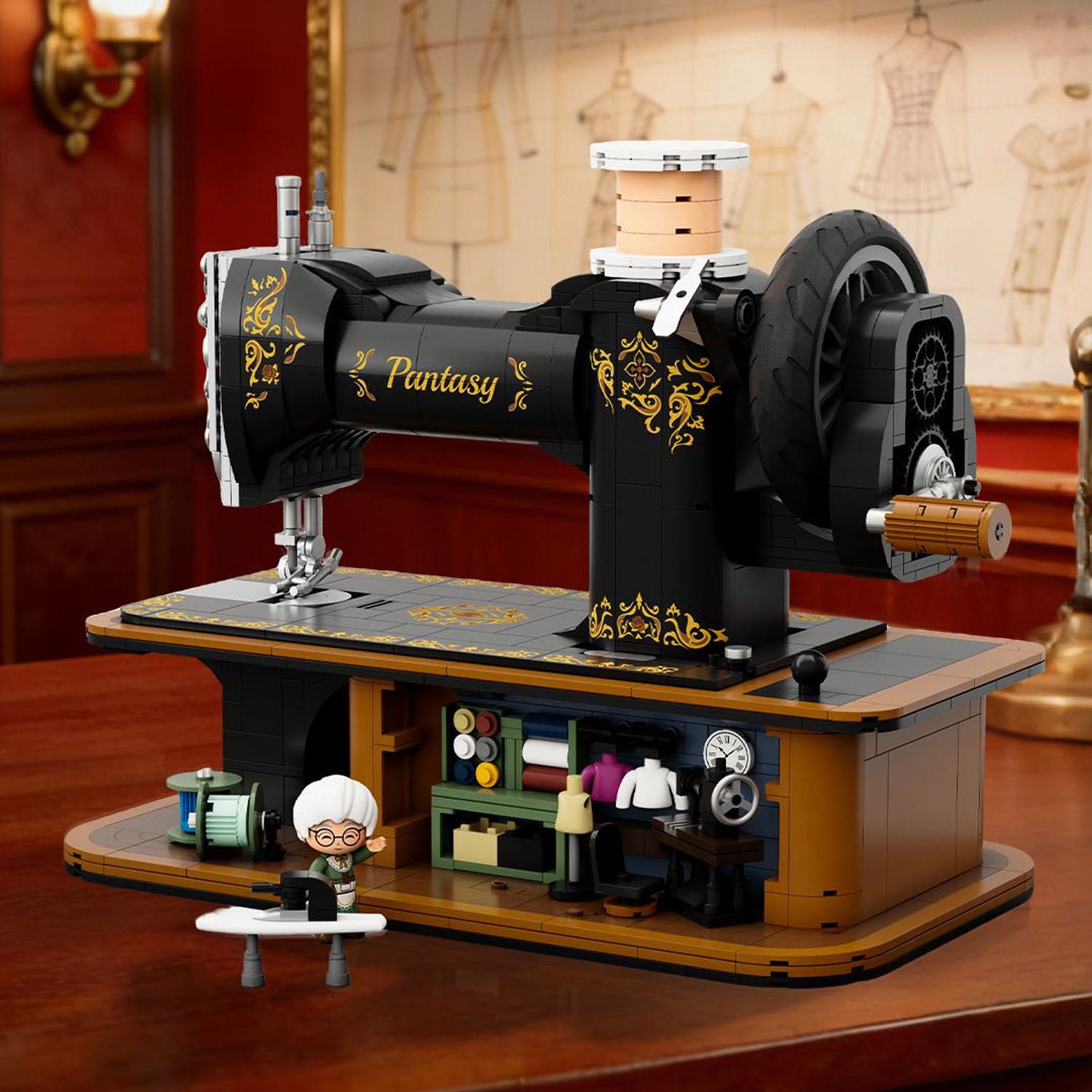 PANTASY® Macchina da Cucire a Manovella