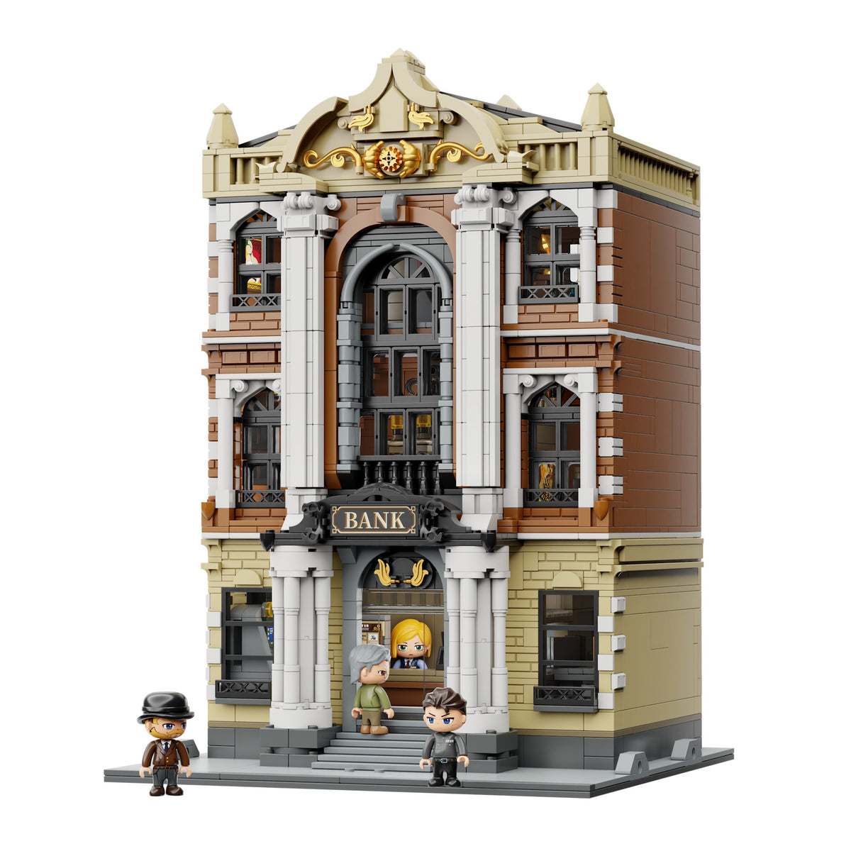 PANTASY® La Banca - set di mattoncini, vista della facciata