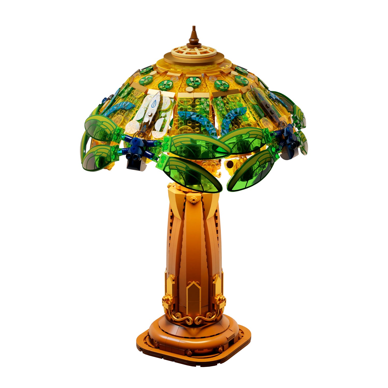 PANTASY® Lampada da Tavolo in Vetro Tiffany