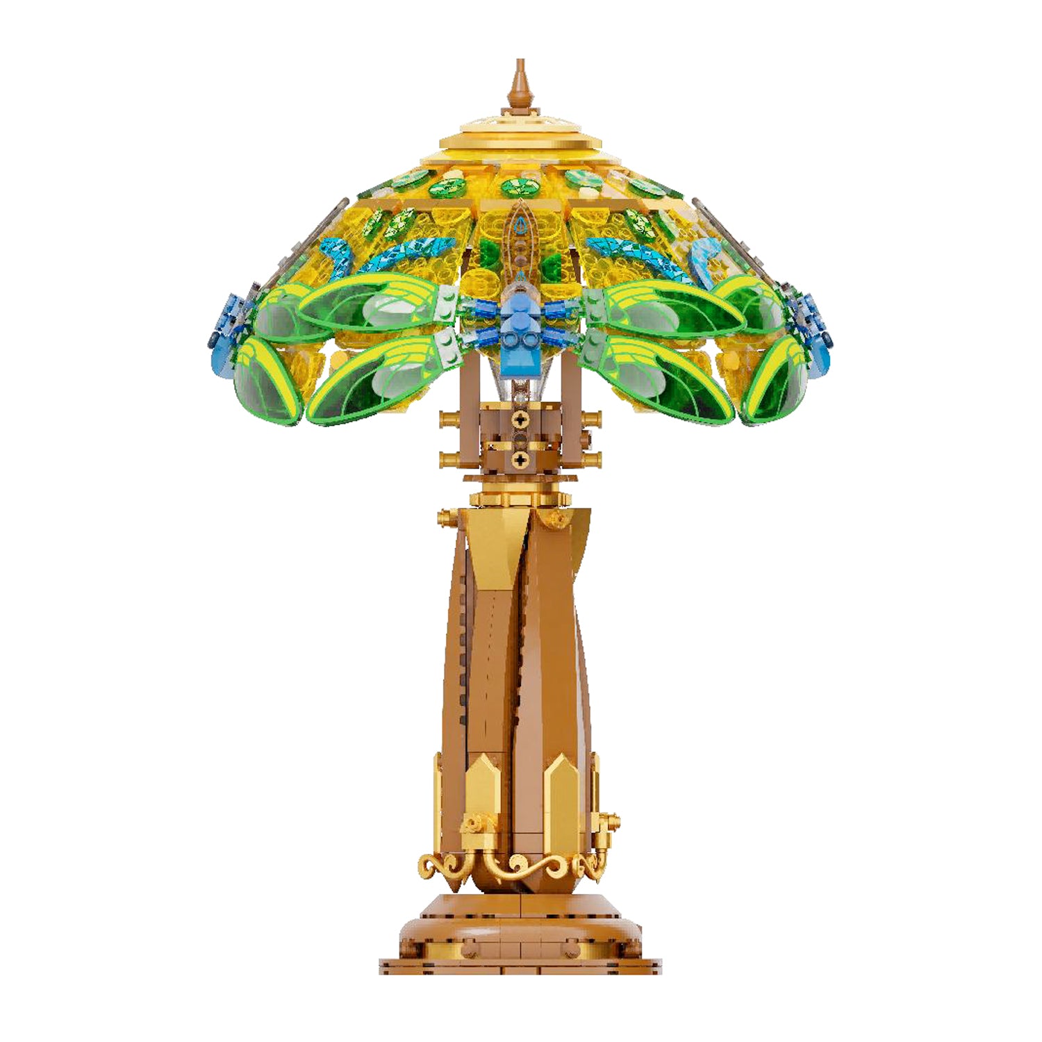 PANTASY® Lampada da Tavolo in Vetro Tiffany