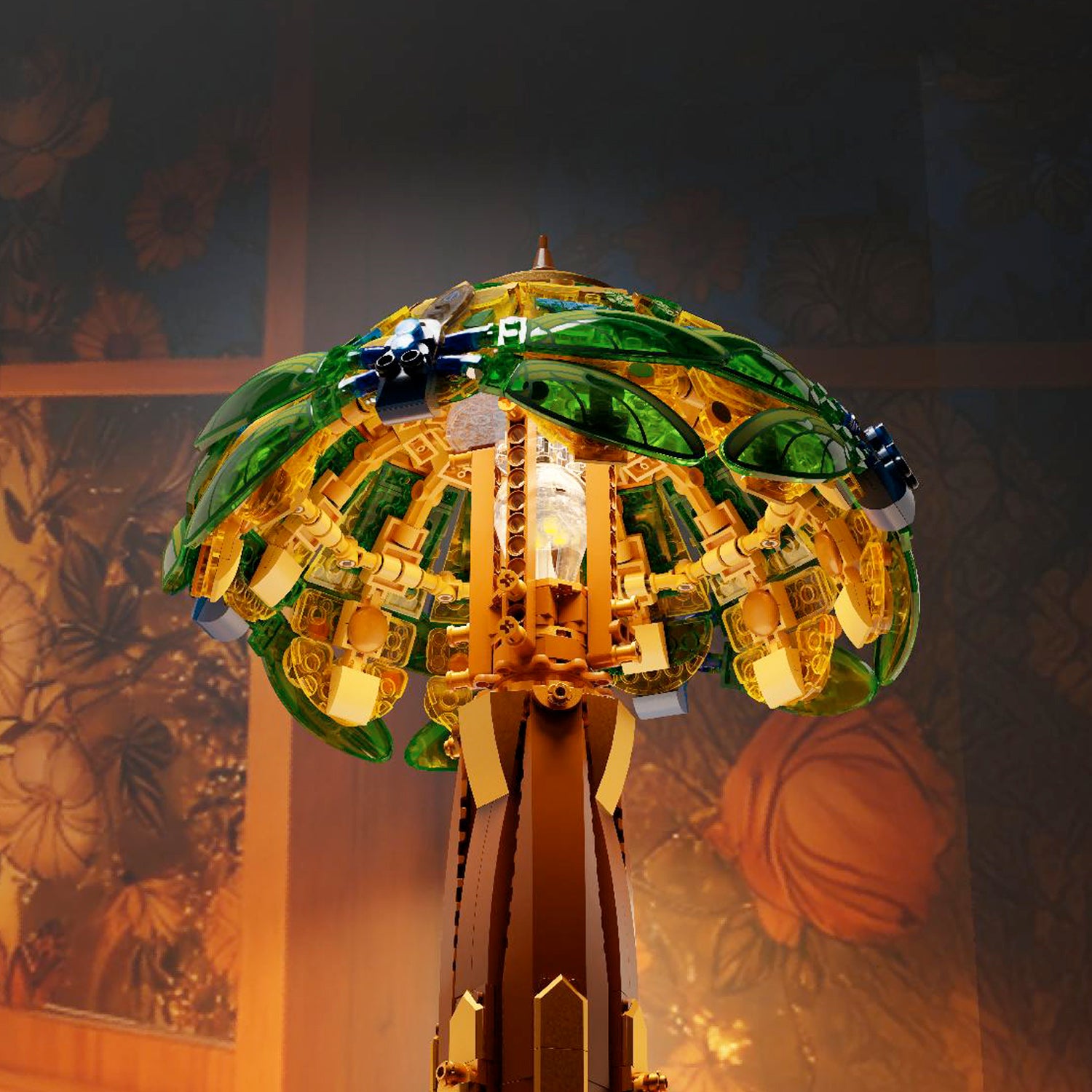 PANTASY® Lampada da Tavolo in Vetro Tiffany