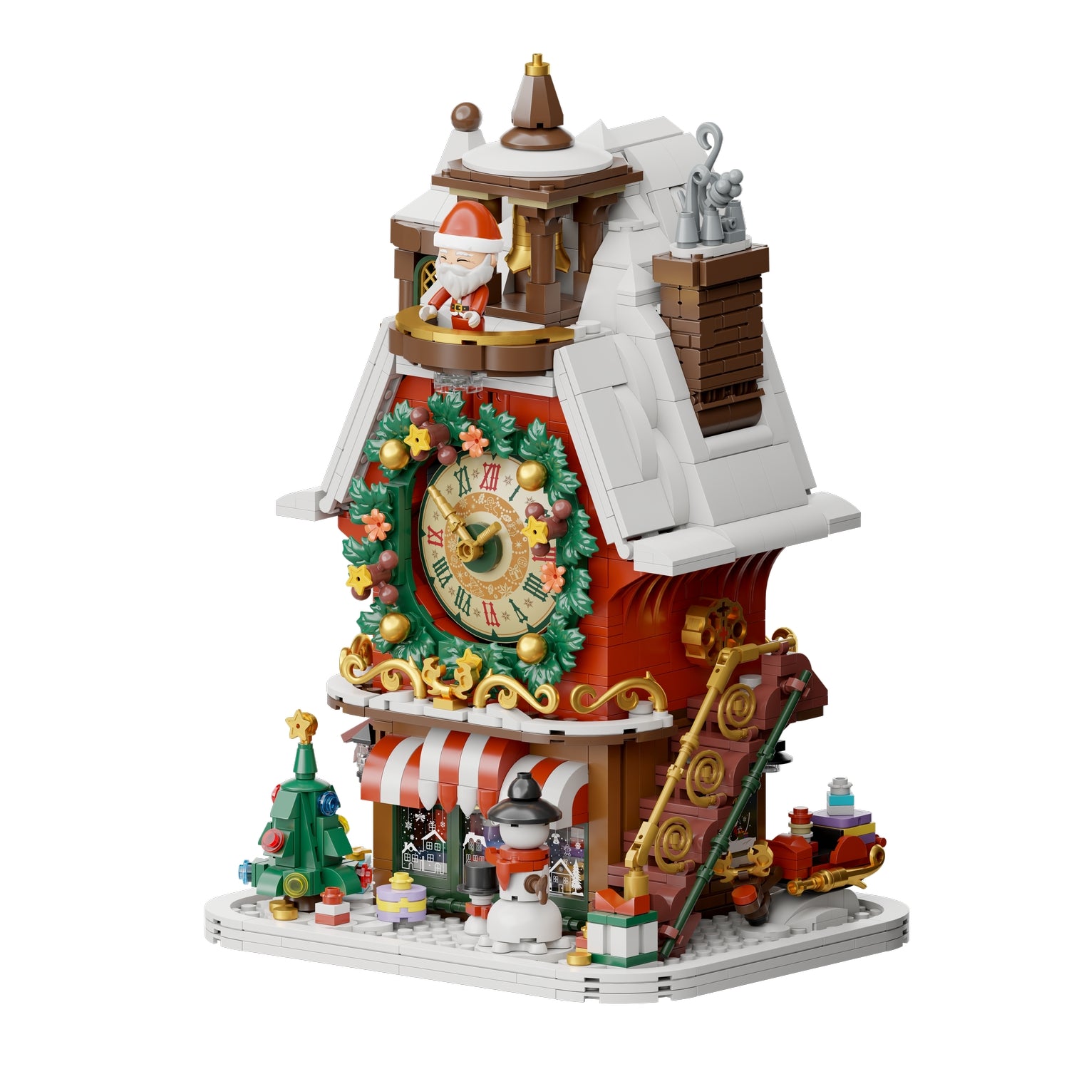 PANTASY® Orologio di Babbo Natale