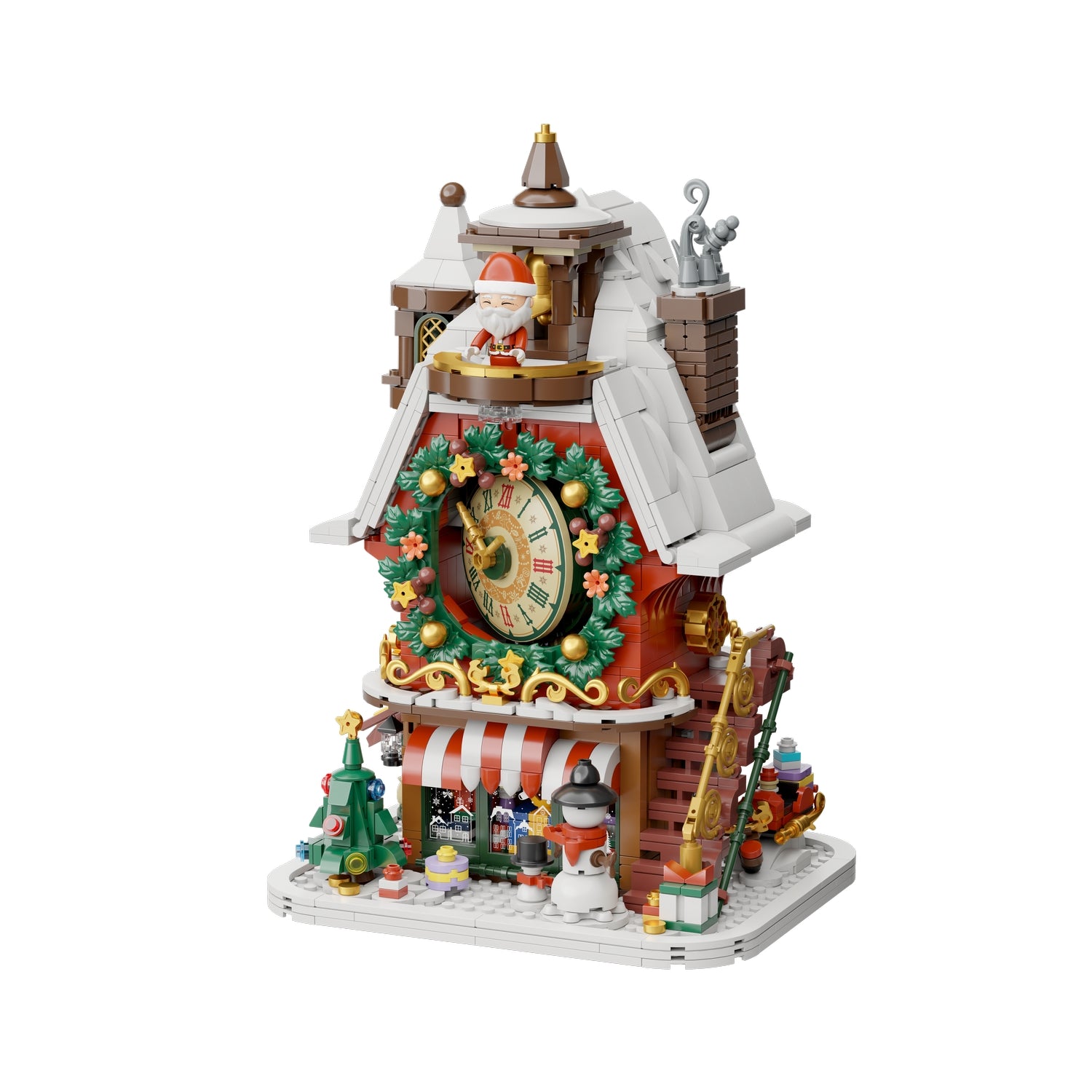PANTASY® Orologio di Babbo Natale