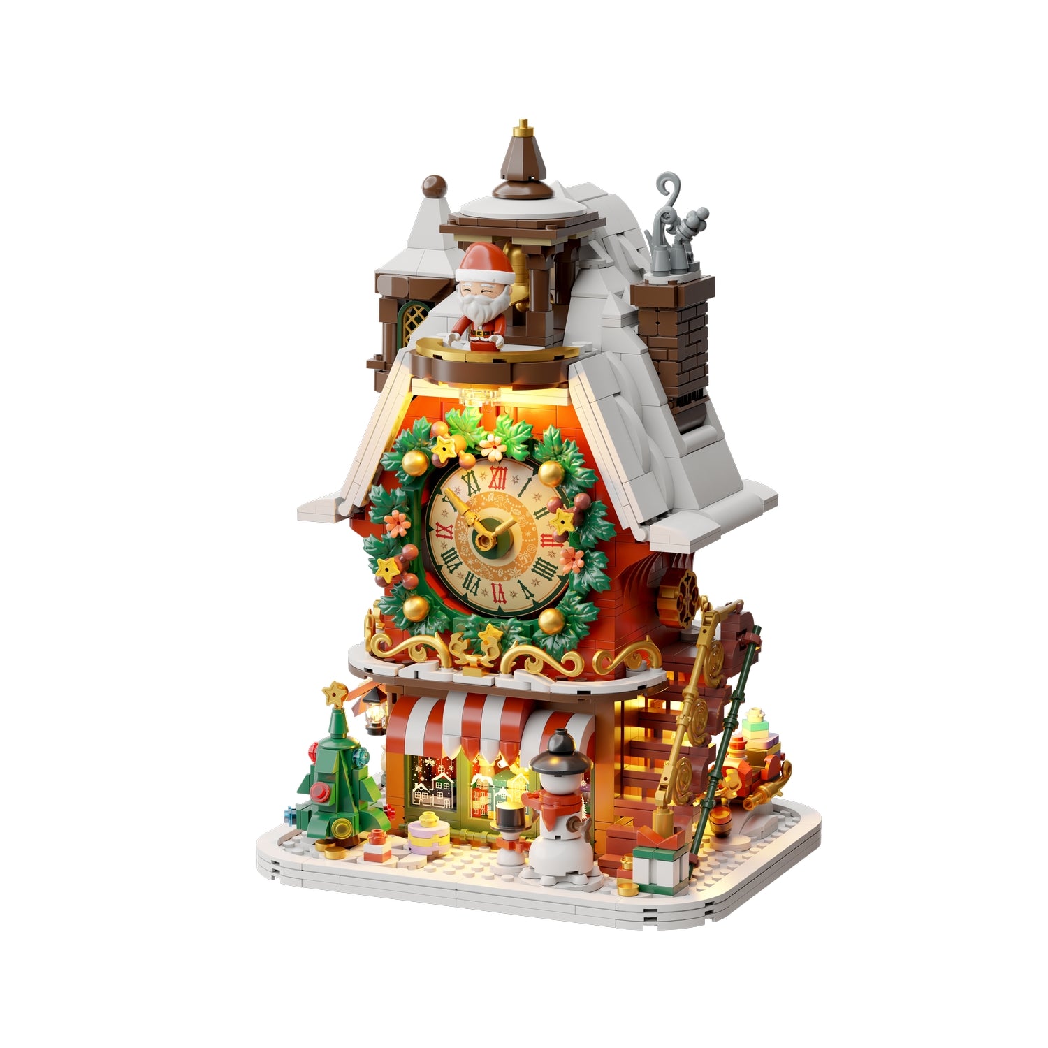 PANTASY® Orologio di Babbo Natale