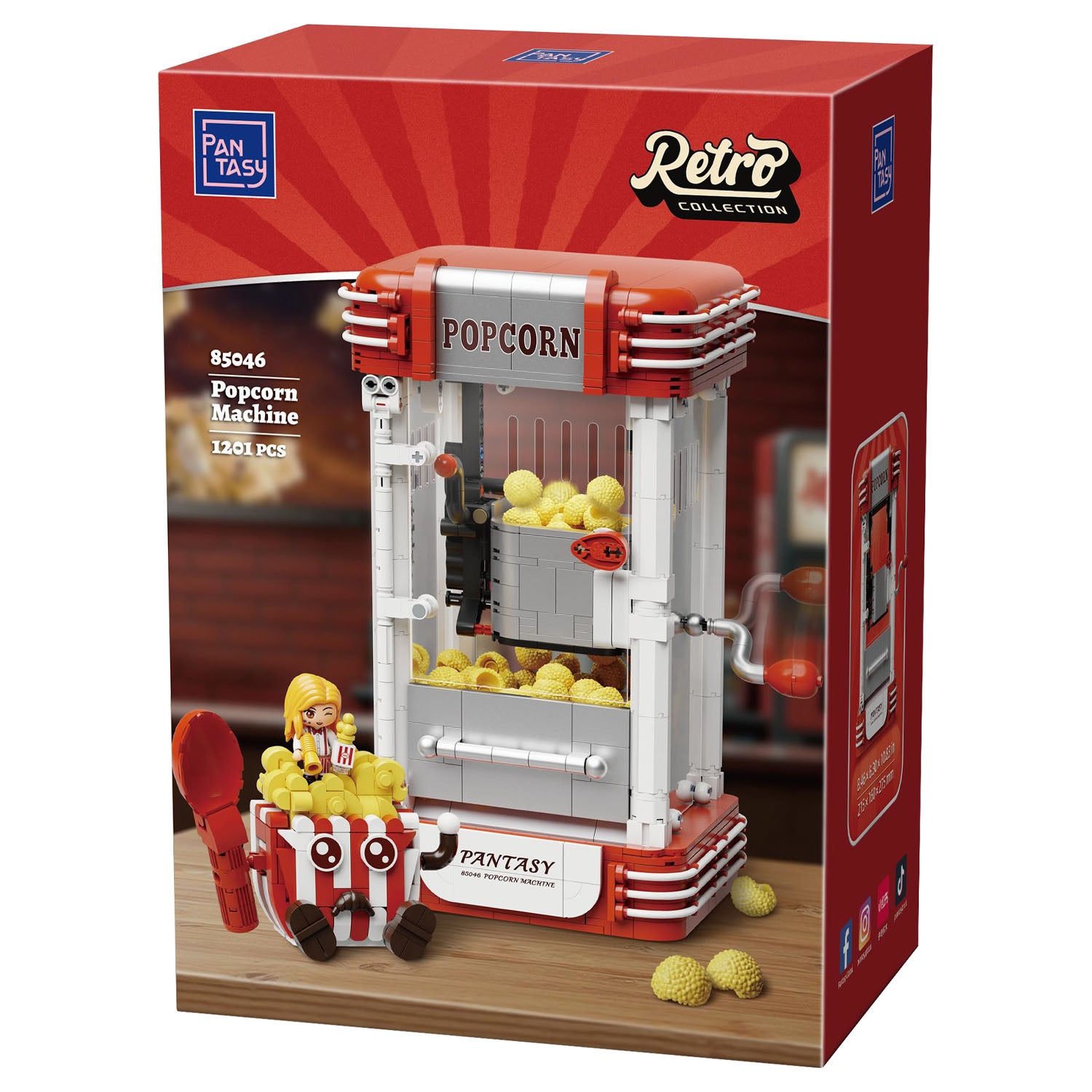 PANTASY® Macchina dei Popcorn