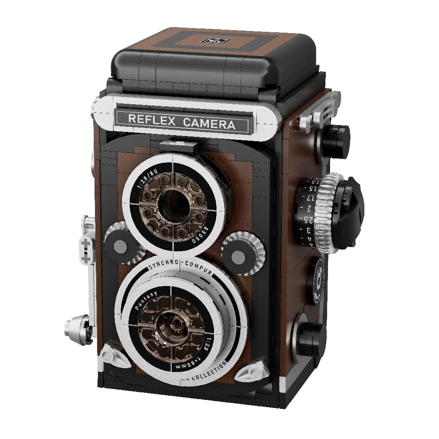 PANTASY® Fotocamera Reflex a Doppio Obiettivo